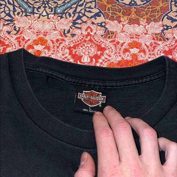 Vintage 1992 Harley Davidson Buffalo NY Tee 🐃 - Picture 6 of 8